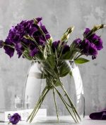 تنگ و گلدان هرمی در 3 سایز, مناسب تنگ ماهی و شیشه تراریوم ,گلدان شیشه ای گل طبیعی و مصنوس