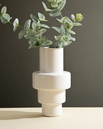 گلدان شیشه ای زارا شفاف