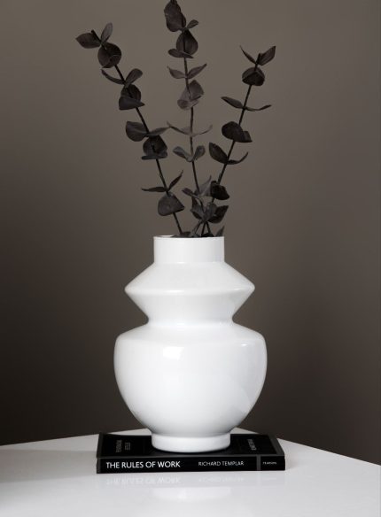 گلدان شیشه ای کارولین مات