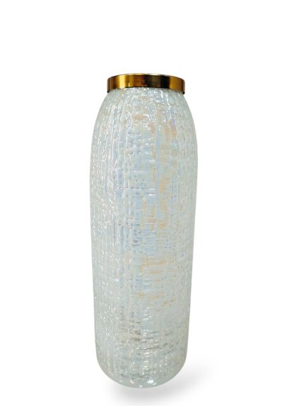 گلدان ایستاده کد 32 ، گلدان شیشه ای مناسب دیزاین گلهای طبیعی و مصنوعی و قرار دادن کنار میز تی وی و سالن