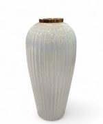 گلدان ایستاده کد 33 گلدان شیشه ای قد بلند مناسب دیزاین گل برای کنار سالن و میز تی وی