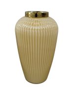 گلدان دکوری کد 2,گلدان دکوری رومیز در 2 طرح خطی و ساده و 2 سایز کوچک و بزرگ, گلدان مدرن مناسب گلهای مصنوعی و طبیعی با قابلیت شستشو