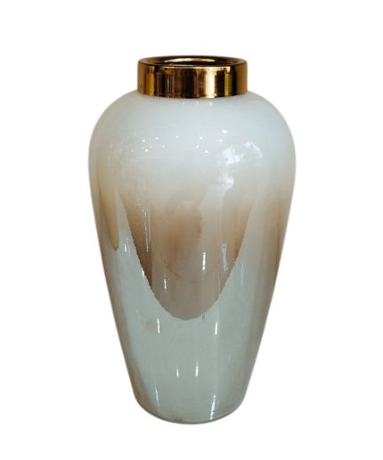 گلدان دکوری کد 2,گلدان دکوری رومیز در 2 طرح خطی و ساده و 2 سایز کوچک و بزرگ, گلدان مدرن مناسب گلهای مصنوعی و طبیعی با قابلیت شستشو