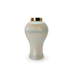 گلدان رومیزی کد 34 در 2 سایز، گلدان شیشه ای مناسب دیزاین گل های طبیعی و مصنوعی برای روی میز و کنسول