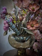 گلدان دکوری کد 38 در 2 سایز، این گلدان شیشه ای در هر دو طرف امکان دیزاین گل دارد و بسیار شیک و پر فروش میباشد