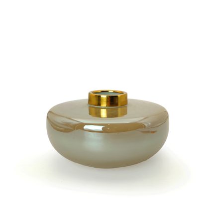 گلدان شیشه‌ای کد 16ابروبادگلدان مناسب دیزاین گل مصنوعی بخصوص گل ارکیده