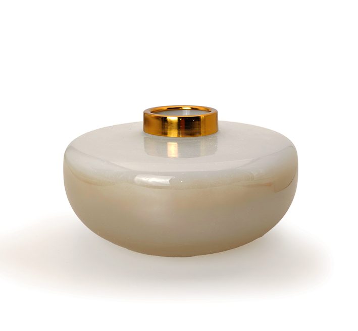 گلدان شیشه‌ای کد 16ابروبادگلدان مناسب دیزاین گل مصنوعی بخصوص گل ارکیده